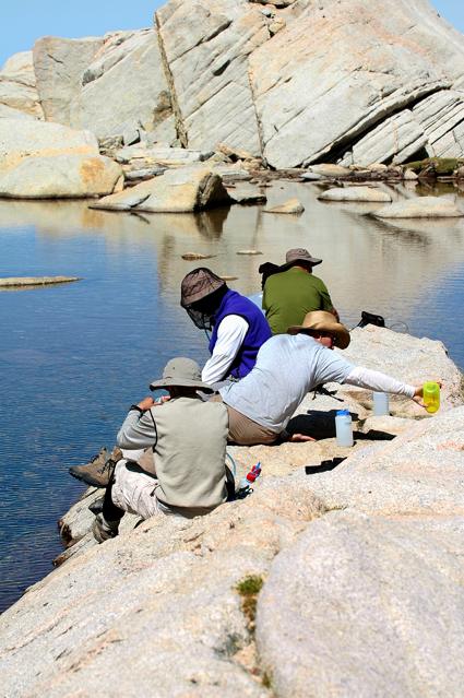 Mt Whitney Trail Camp Water Source
