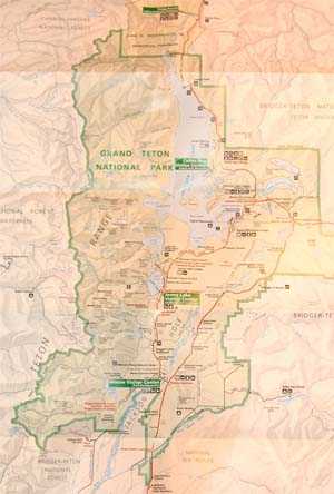 Grand Teton Map