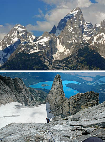 Climbing Grand Teton National Park