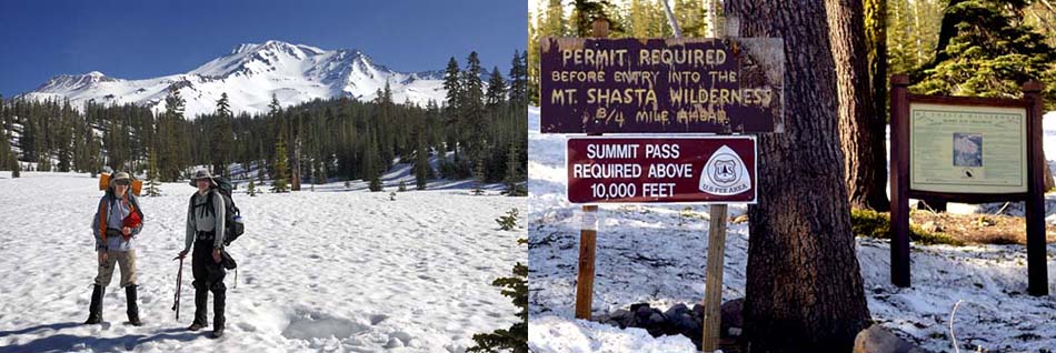 Mt Shasta Summit Pass Notification