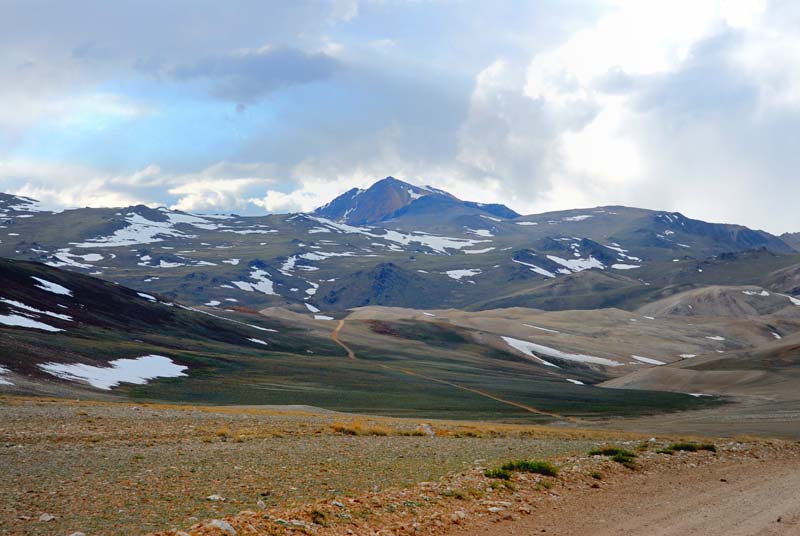 White Mountain in the background