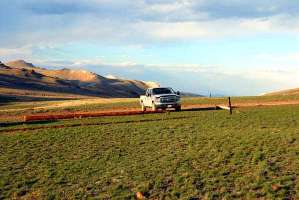 Parking Area White Mountain