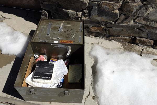 White Mountain Summit Register